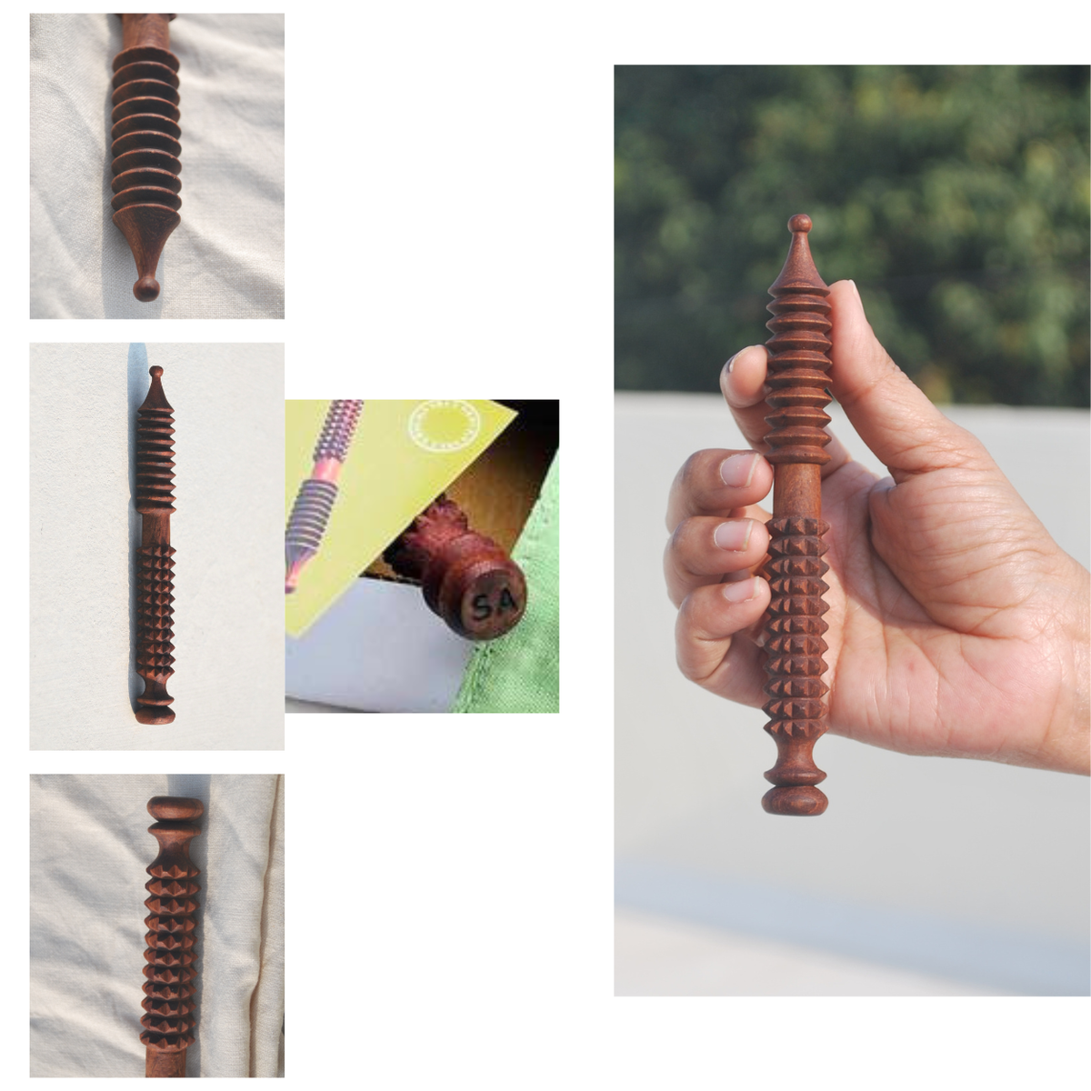Wooden Body Acupressure Massage Tool