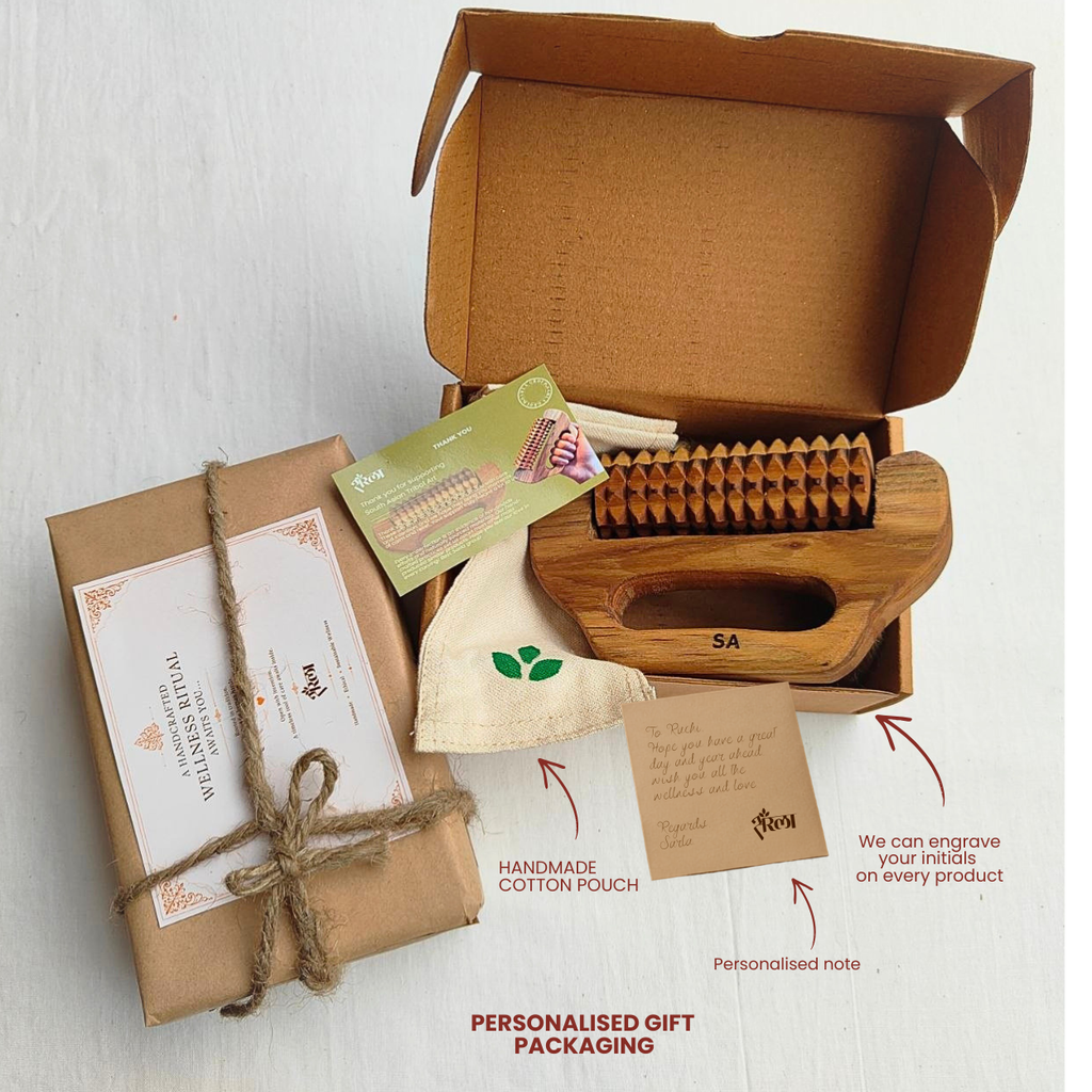 Wooden Cellulite Massage Tool.