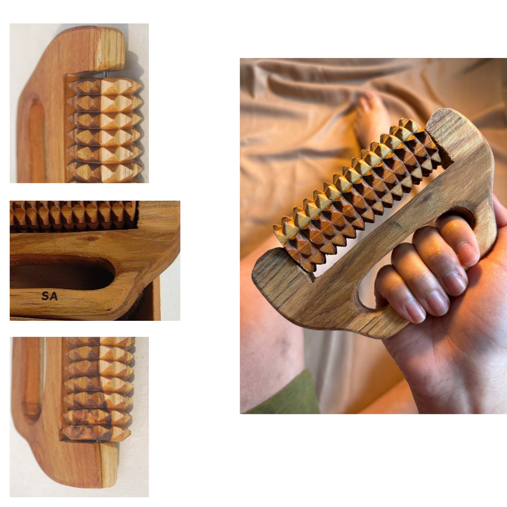 Wooden Cellulite Massage Tool.